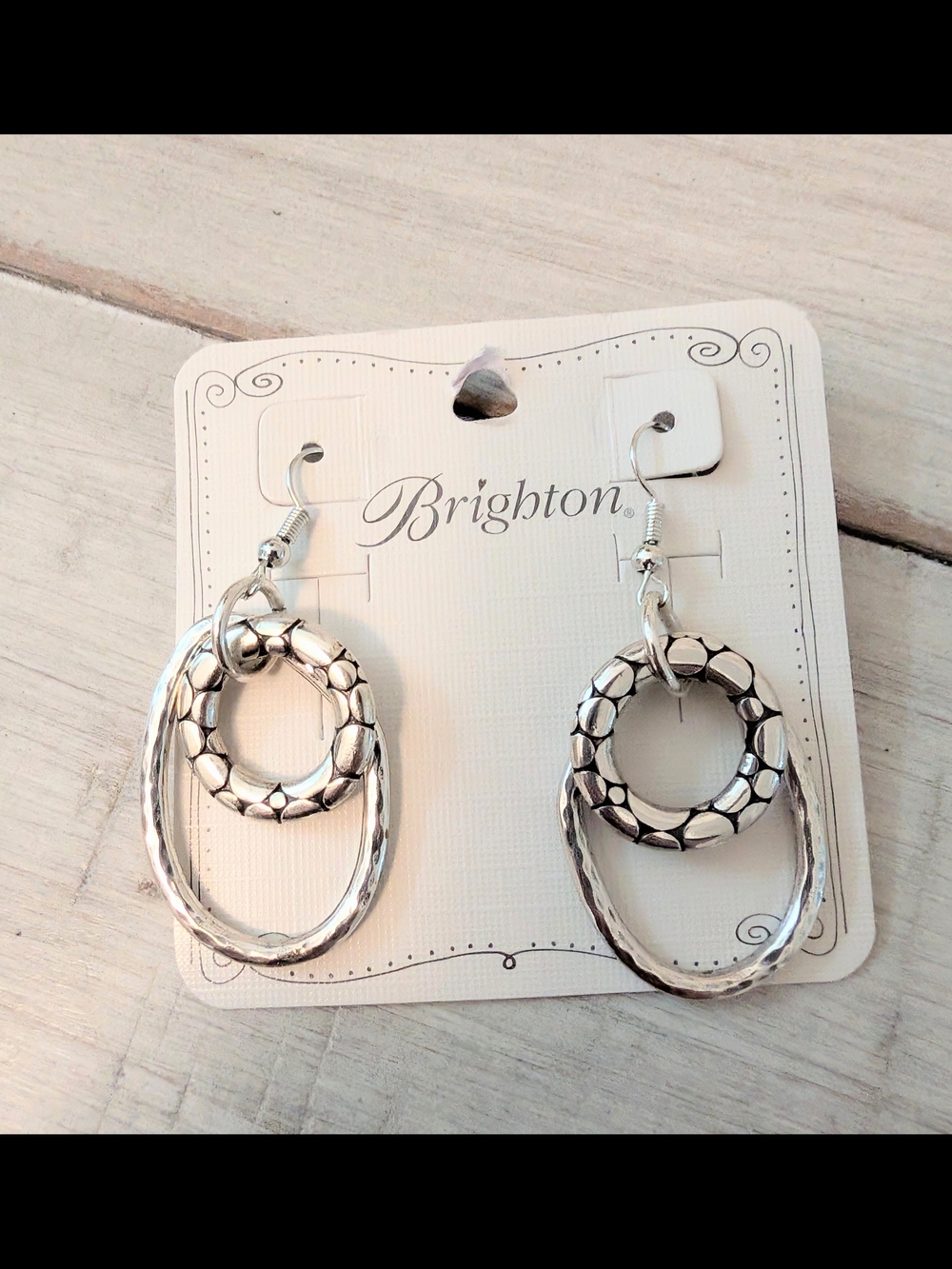 Brighton Pebble Hoop Earrings